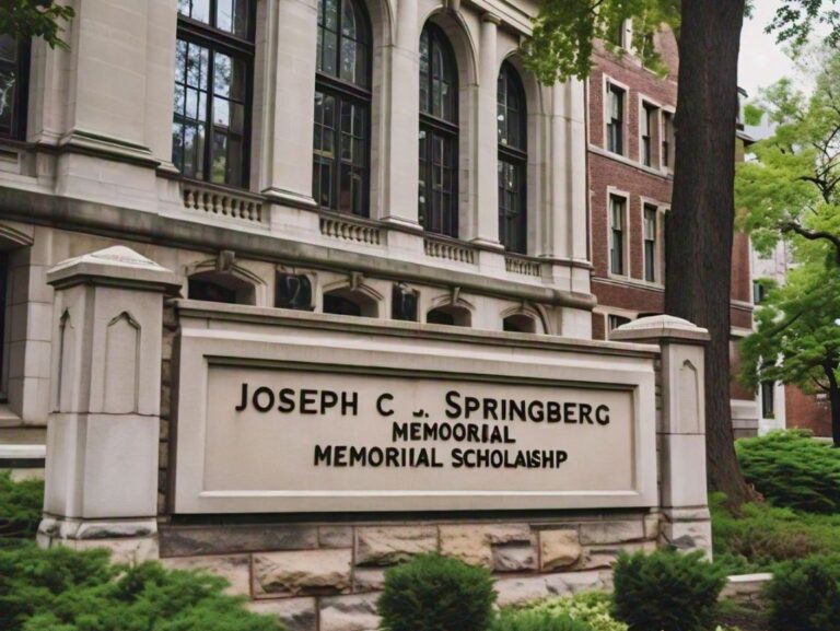 Joseph C. Springberg Memorial Scholarship UW Madison